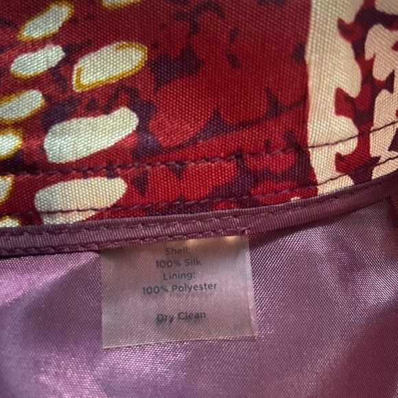 Talbots 100% Silk Wrap Skirt - Picture 5 of 5